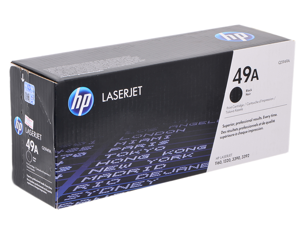 UNITСЕРВИС Картридж лазерный HP (Q5949A) LaserJet 1160/1320/3390, №49А, оригинальный, ресурс 2500 страниц 