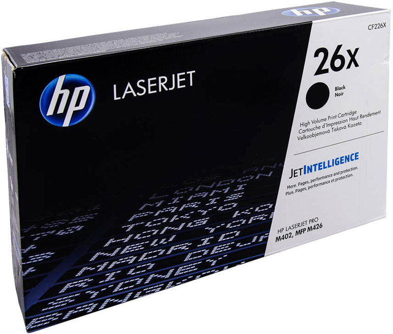 UNITСЕРВИС Картридж лазерный HP (CF226X) LaserJet Pro M402d/n/dn/dw/426dw/fdw/fdn, №26X, оригинальный, увеличенный ресурс 9000 страниц 