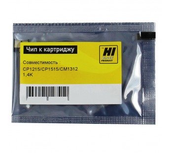 UNITСЕРВИС Чип Hi-Black к картриджу HP CLJ CP1215/CP1515/CM1312 (CB542A), Y, 1,4K