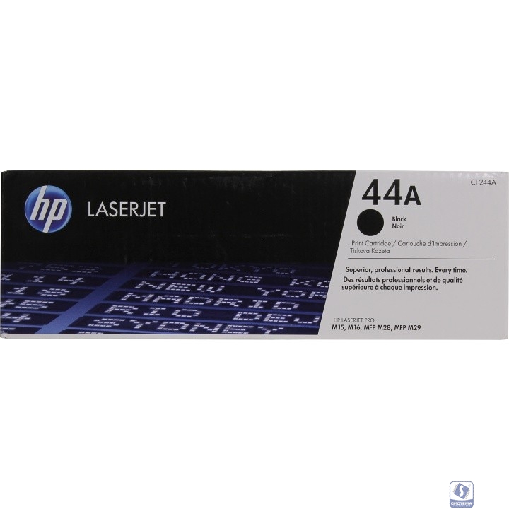 UNITСЕРВИС Картридж лазерный HP (CF244A) HP LaserJet Pro M28a/M28w/M15a/M15w, №44А, оригинальный, ресурс 1000 стр. 