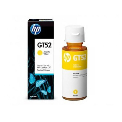 UNITСЕРВИС Чернила GT52 для HP DJ GT, 8000стр/70мл (О) жёлтые M0H56AE