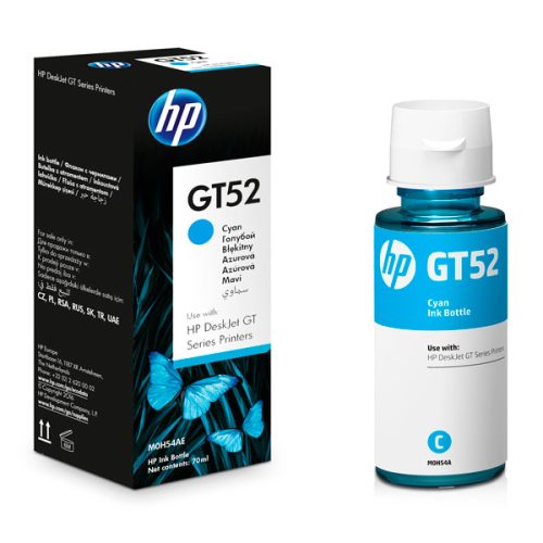 UNITСЕРВИС Чернила GT52 для HP DJ GT, 8000стр/70мл (О) голубые M0H54AE
